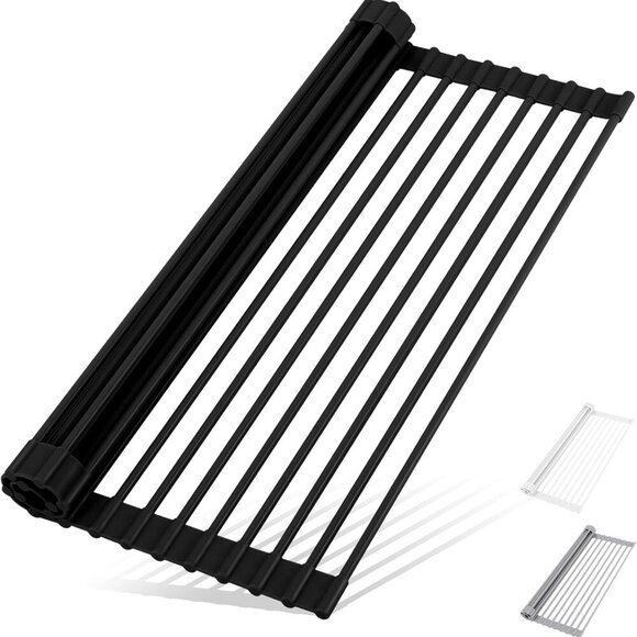 Other | Roll Up Dish Drying Rack Over The Sink Kitchen Roll Up Sink ...
